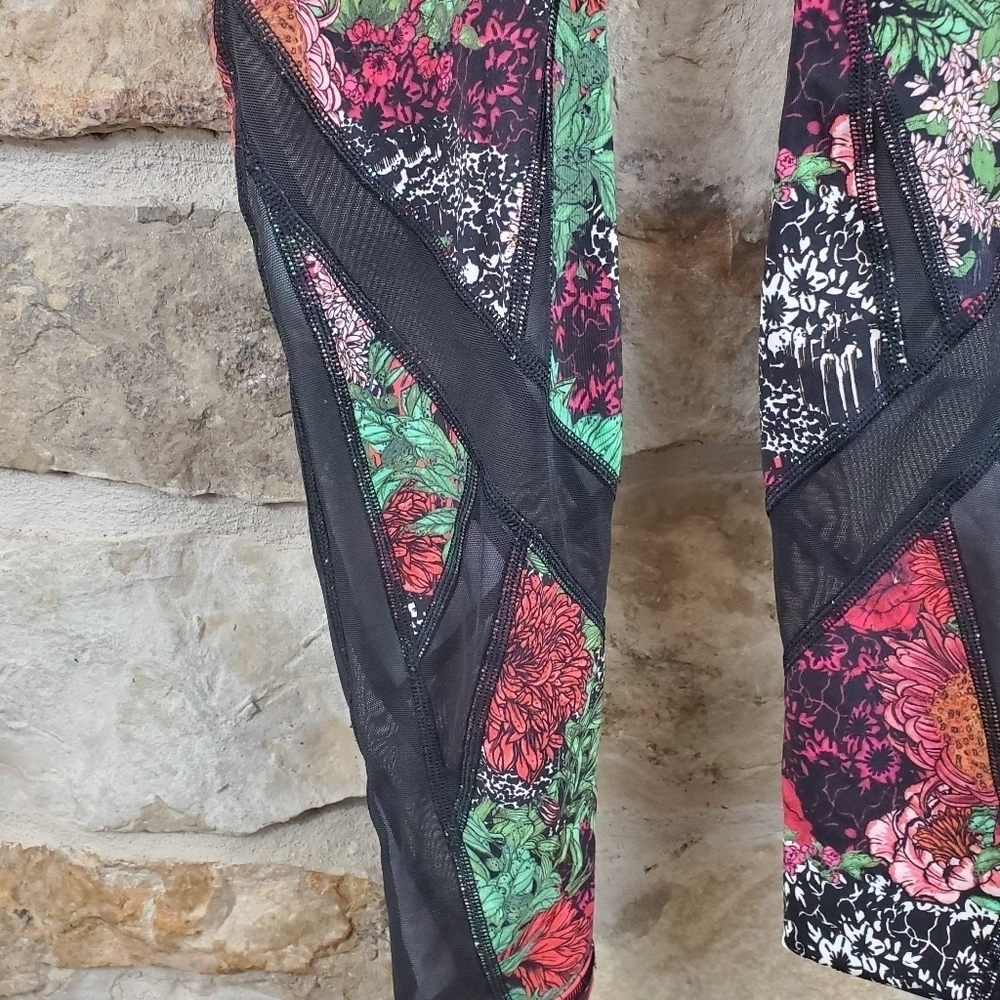 LULULEMON 4 Zen Garden Wunder Under Hi Rise Tights Mesh 28 - Picture 8 of 13